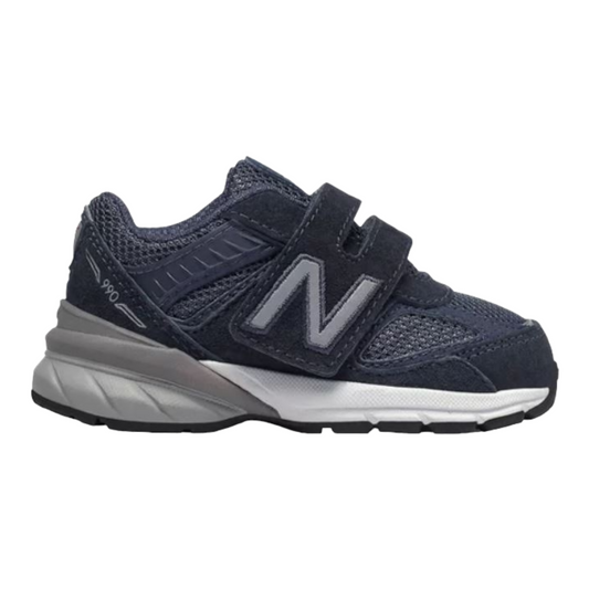 New Balance 990v5 Velcro Sneaker- Little Kids