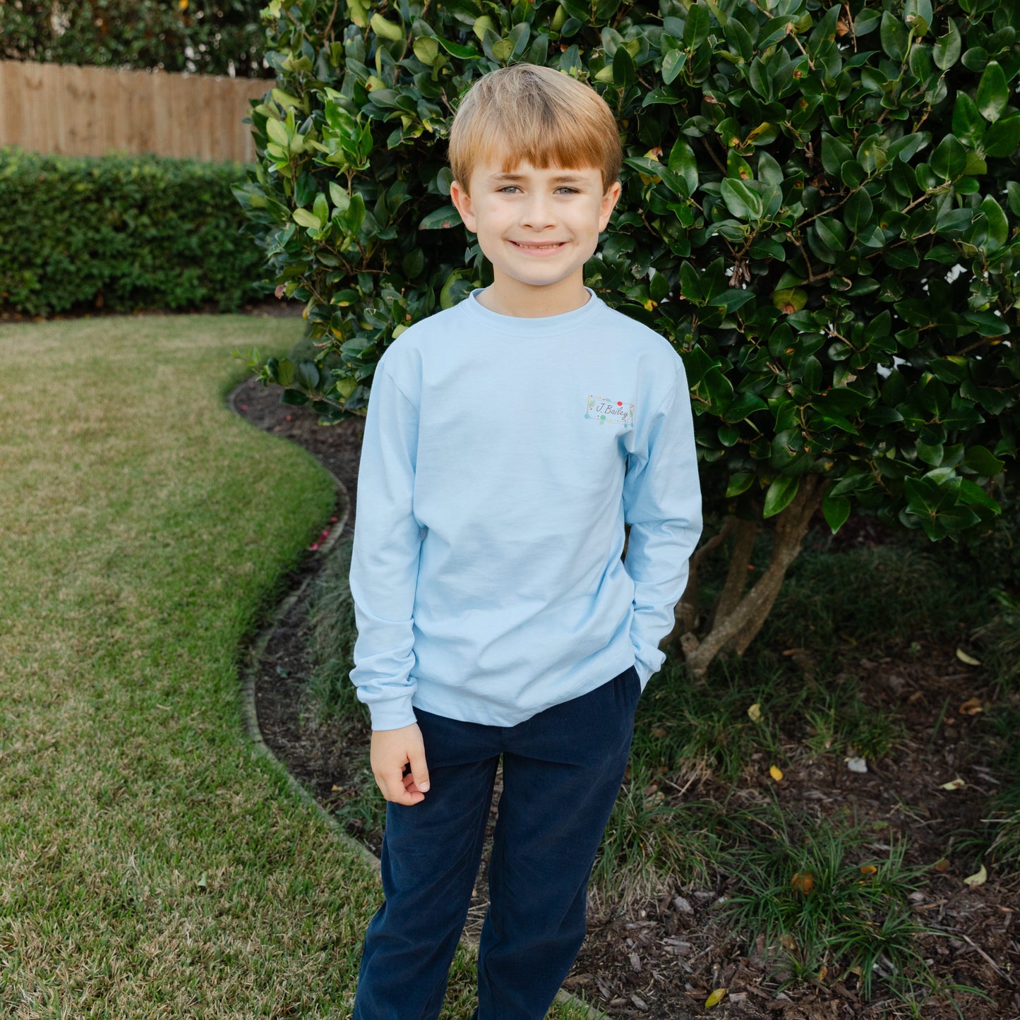 Bailey Boys Christmas Lab Logo T-Shirt