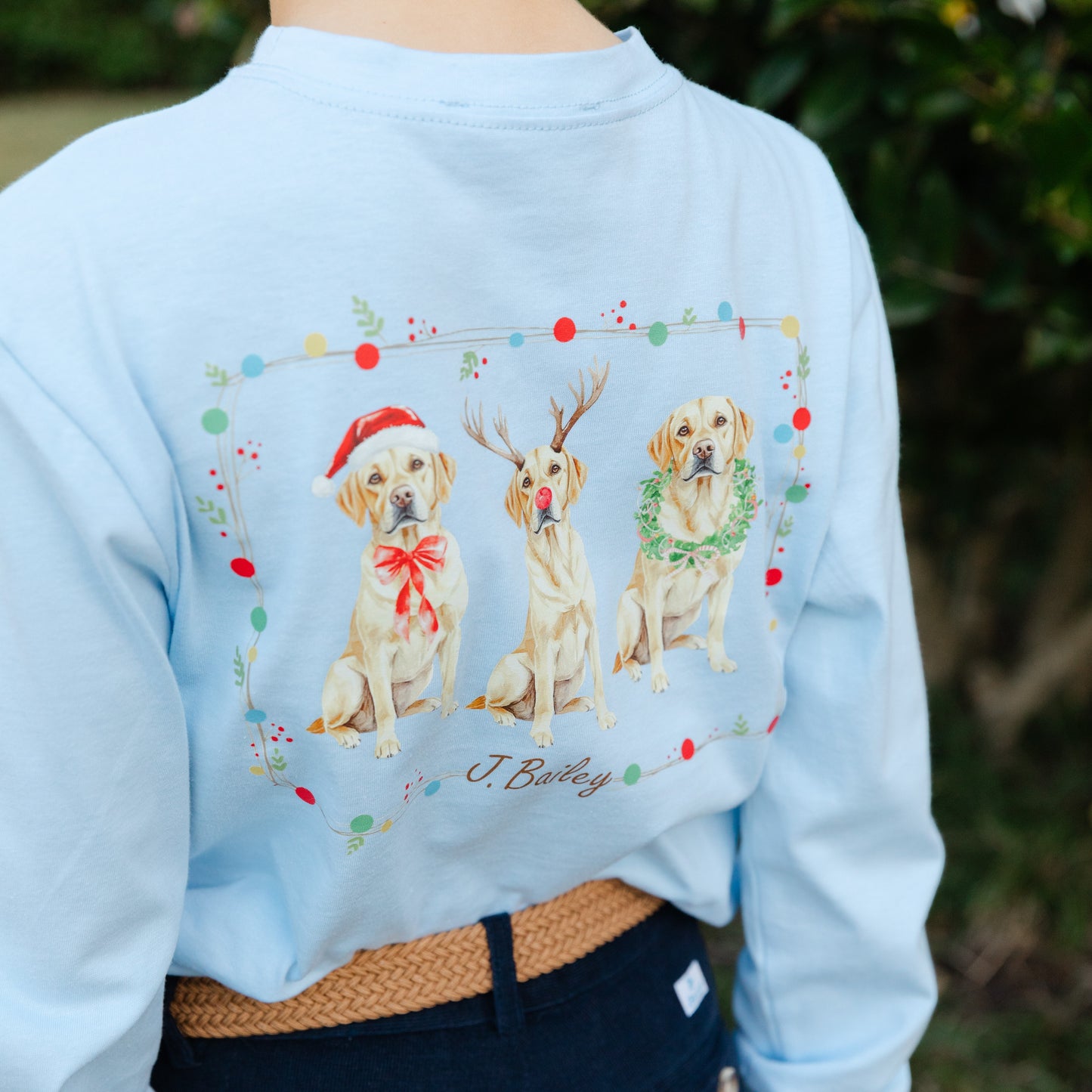 Bailey Boys Christmas Lab Logo T-Shirt