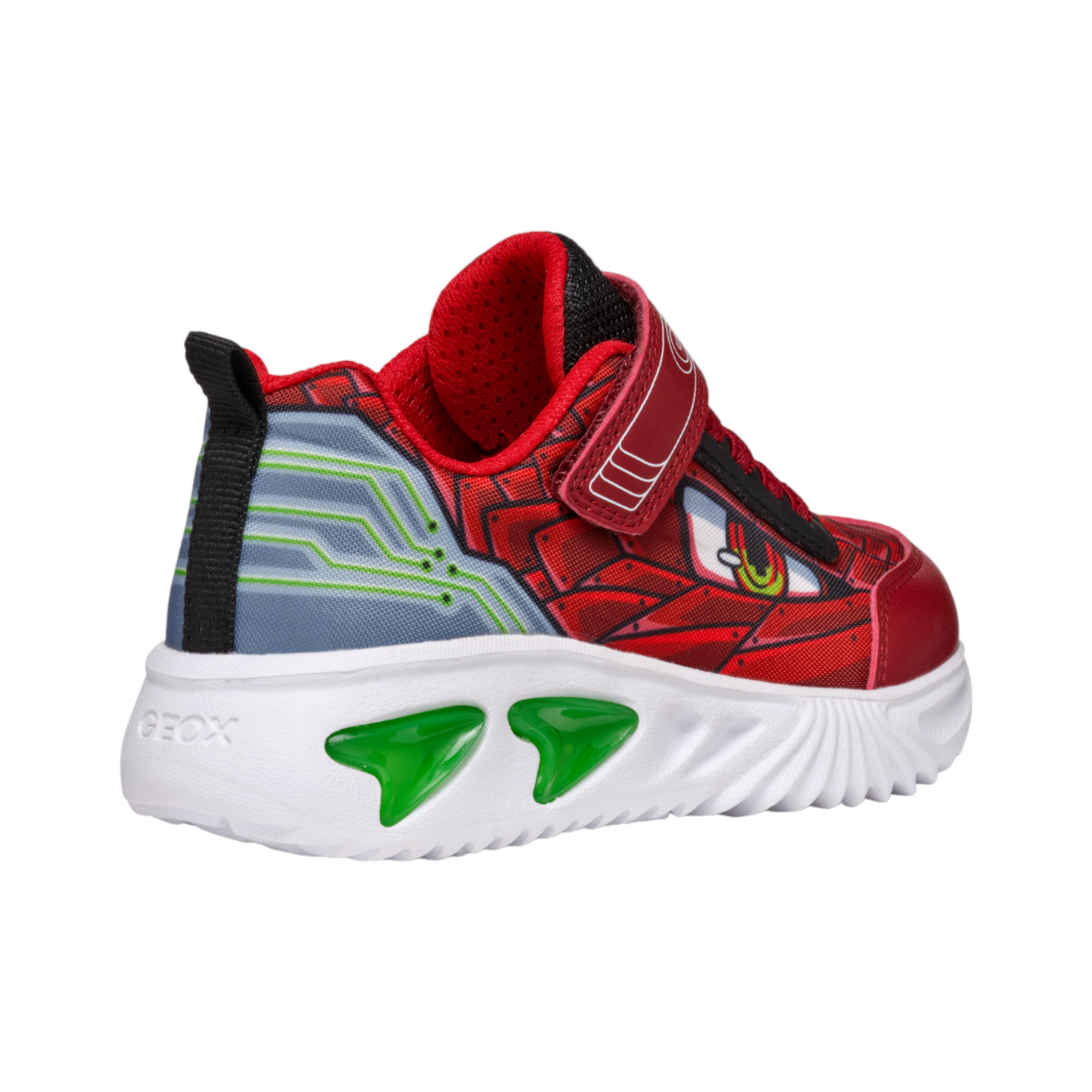 Geox Assister Light-Up Velcro Sneaker