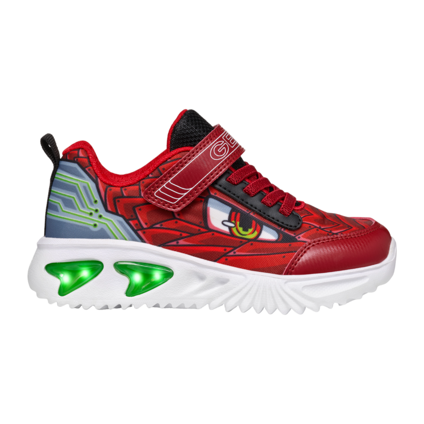 Geox Assister Light-Up Velcro Sneaker