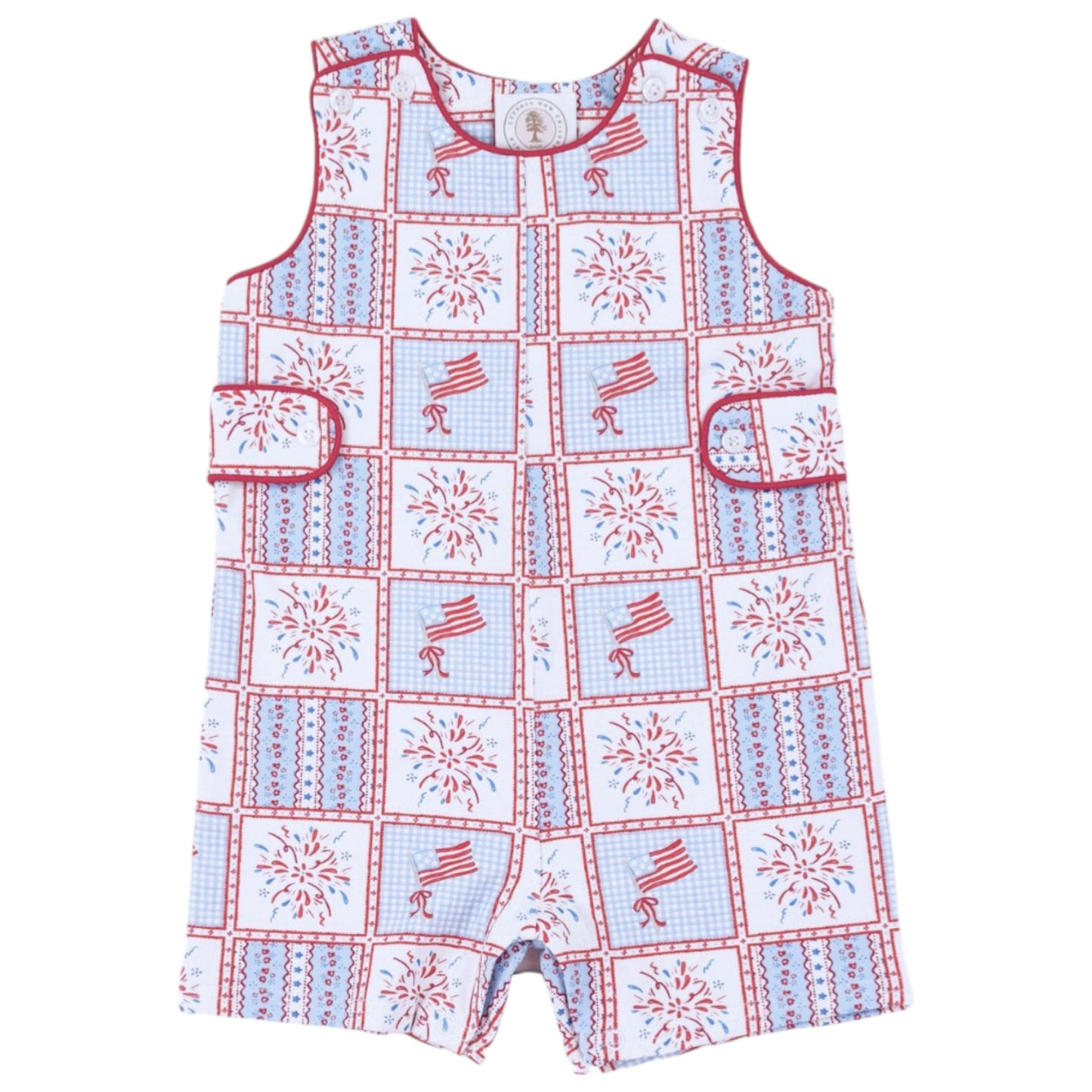 Cypress Row Jonah Patriotic Patchwork Jon Jon