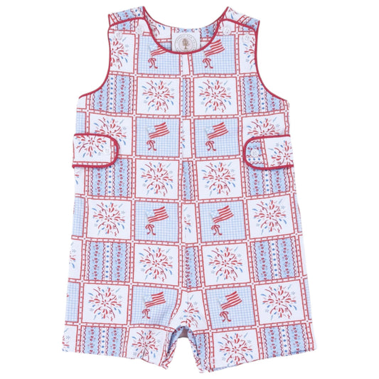 Cypress Row Jonah Patriotic Patchwork Jon Jon