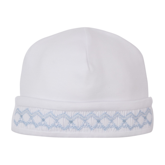 Kissy Kissy Hand Smocked CLB Summer Hat