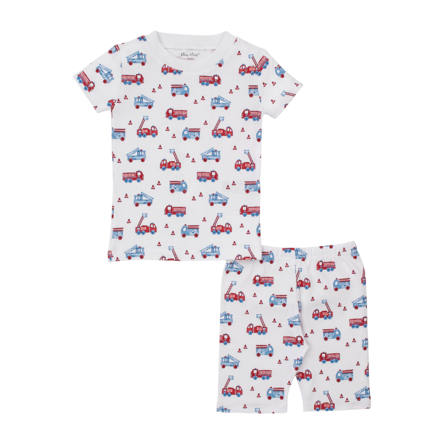 Kissy Kissy Flashing Firetrucks Lounge Set