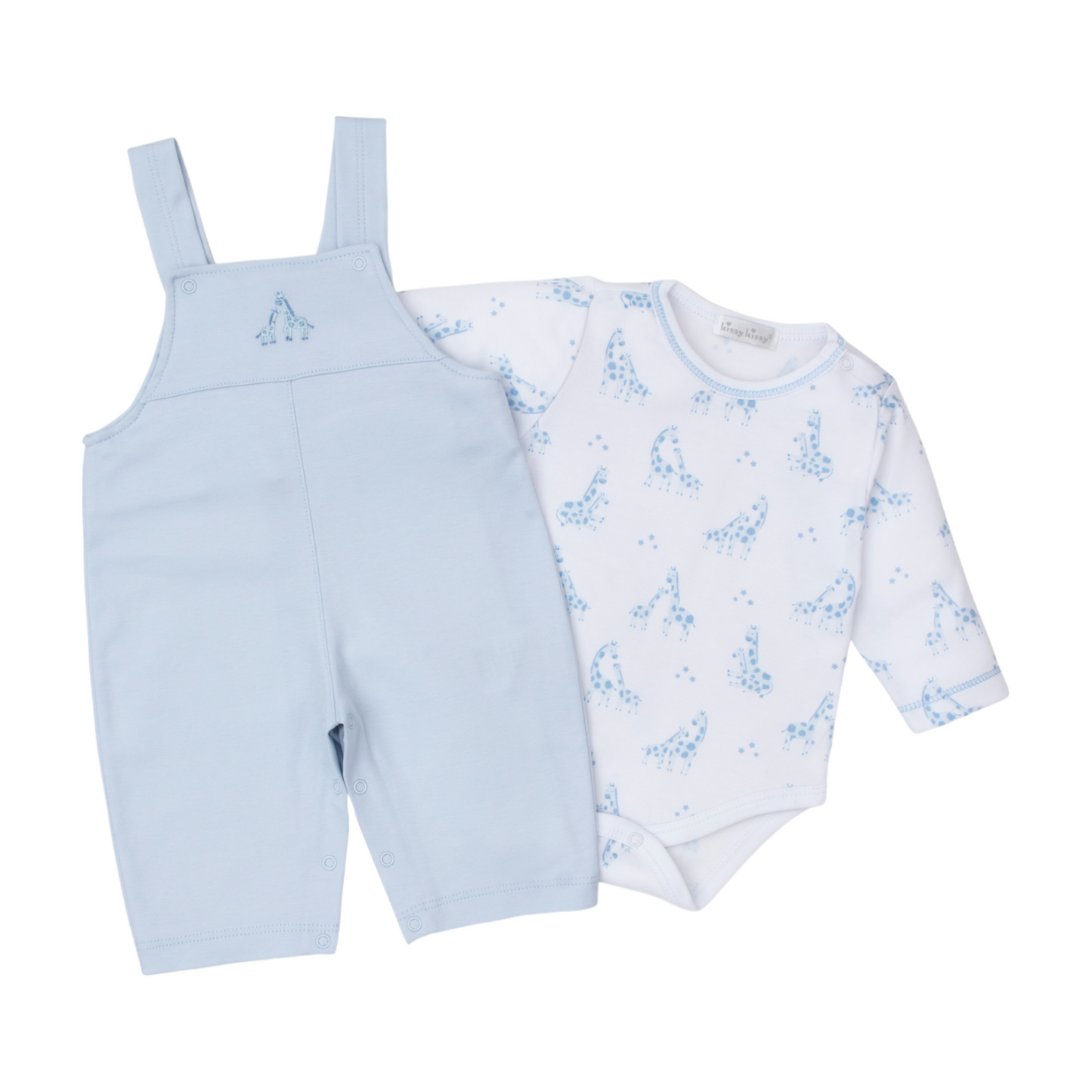 Kissy Kissy Giraffe Glee Overall Set