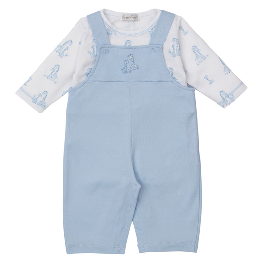 Kissy Kissy Giraffe Grace Overall Set