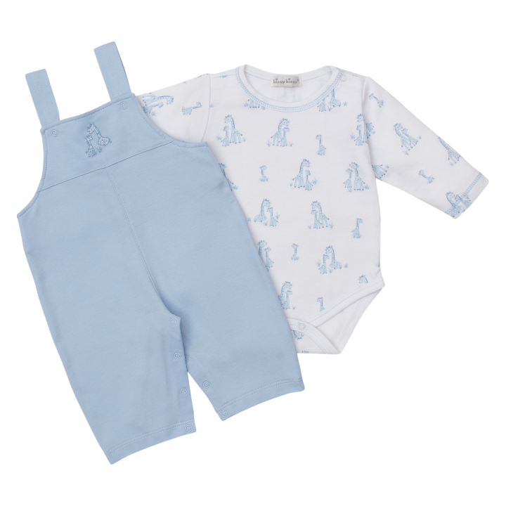 Kissy Kissy Giraffe Grace Overall Set