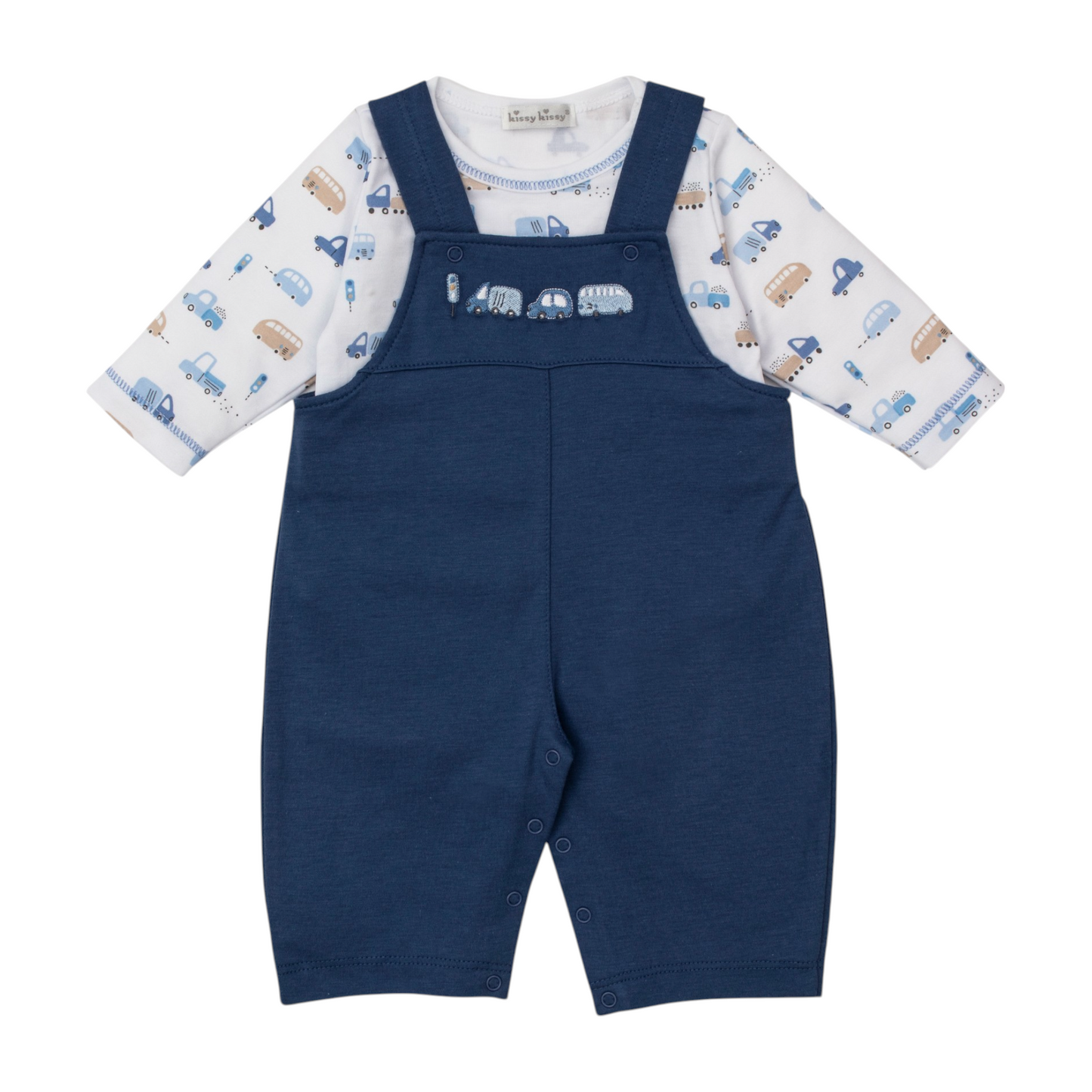 Kissy Kissy Stop & Go Traffic Overall Set