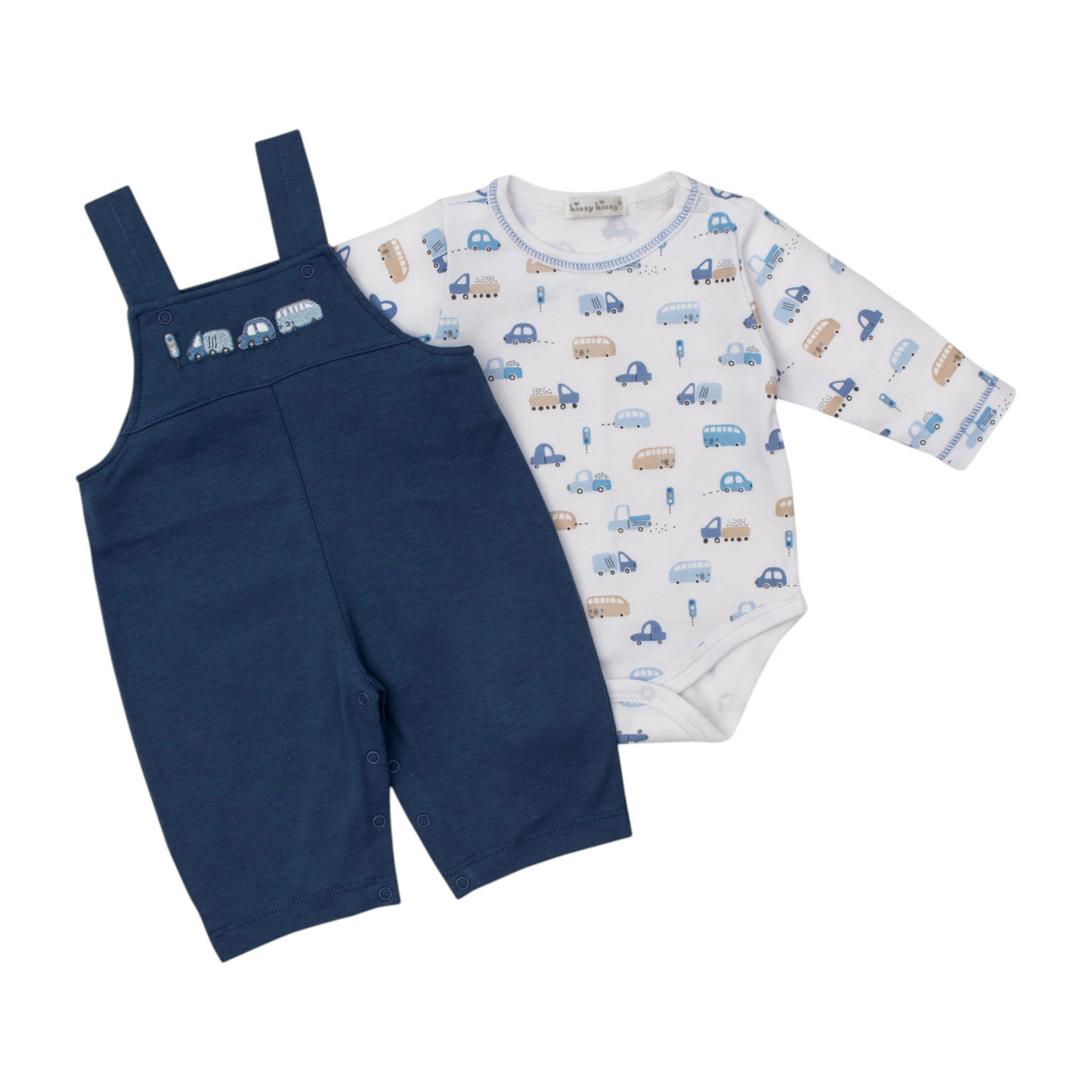 Kissy Kissy Stop & Go Traffic Overall Set