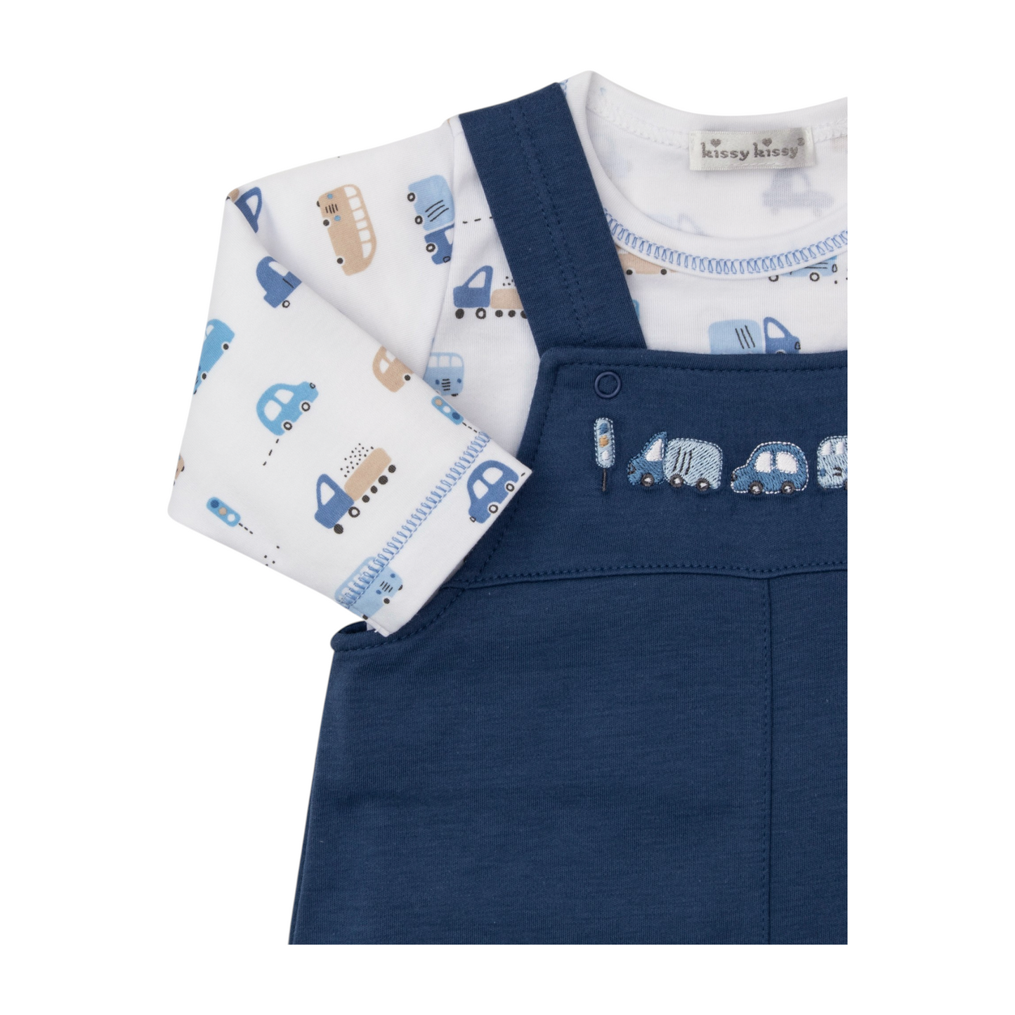Kissy Kissy Stop & Go Traffic Overall Set