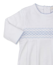 Load image into Gallery viewer, Kissy Kissy Hand Smocked CLB Footie