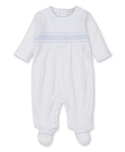 Load image into Gallery viewer, Kissy Kissy Hand Smocked CLB Footie