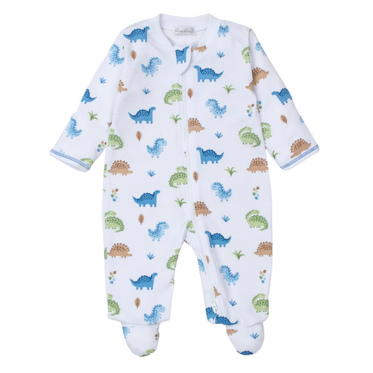 Kissy Kissy Dinosaur Domain Zip Footie