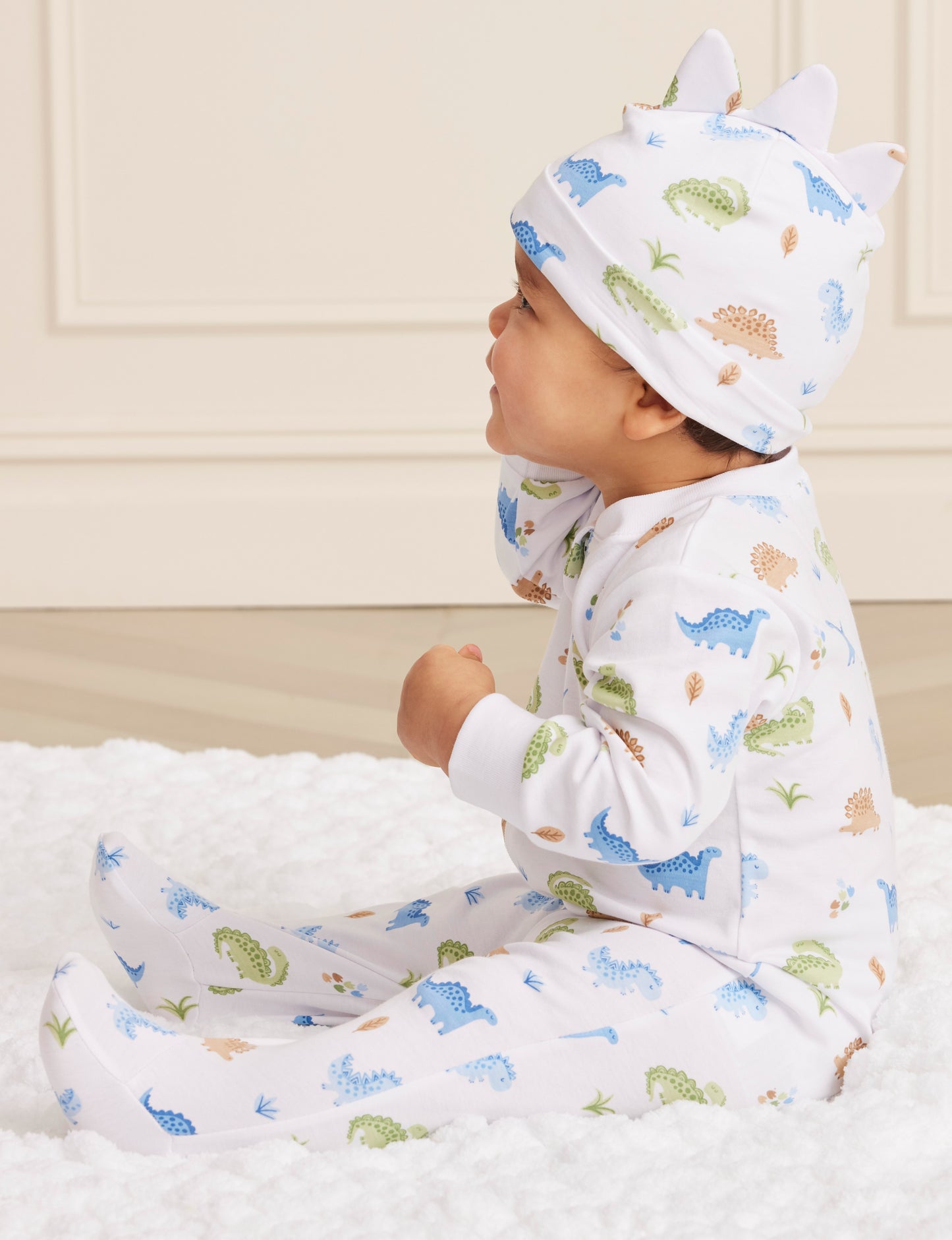 Kissy Kissy Dinosaur Domain Zip Footie