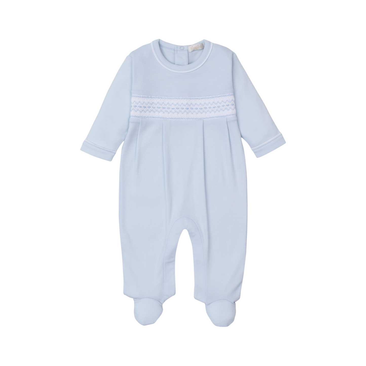 Kissy Kissy Hand Smocked CLB Footie