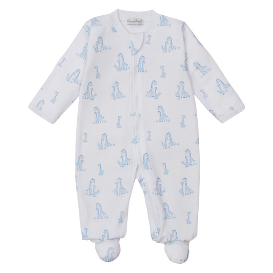 Kissy Kissy Giraffe Grace Zip Footie