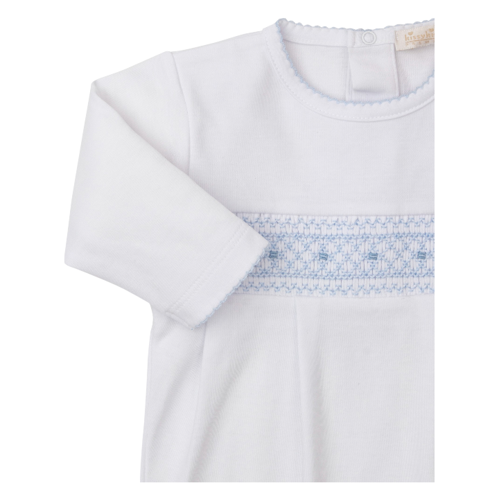 Kissy Kissy CLB Fall 25 Hand Smocked Footie