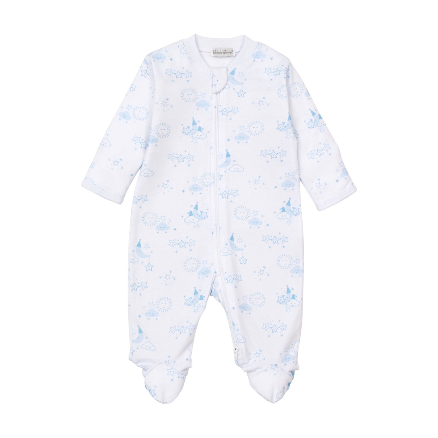 Kissy Kissy Nightfall Zip Footie