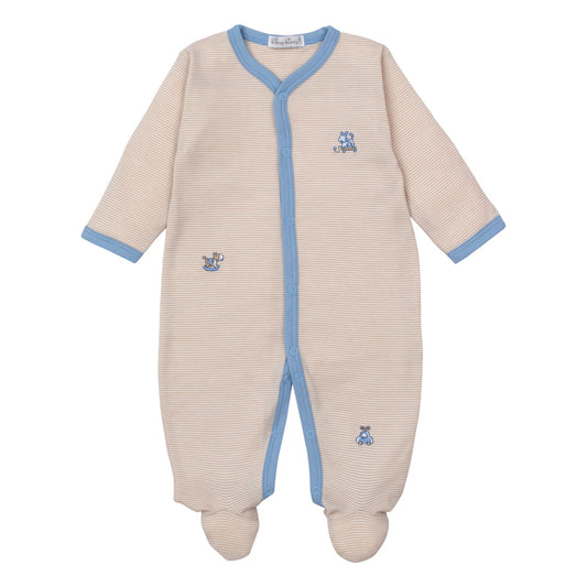 Kissy Kissy Stripe Vintage Toy Fun Footie