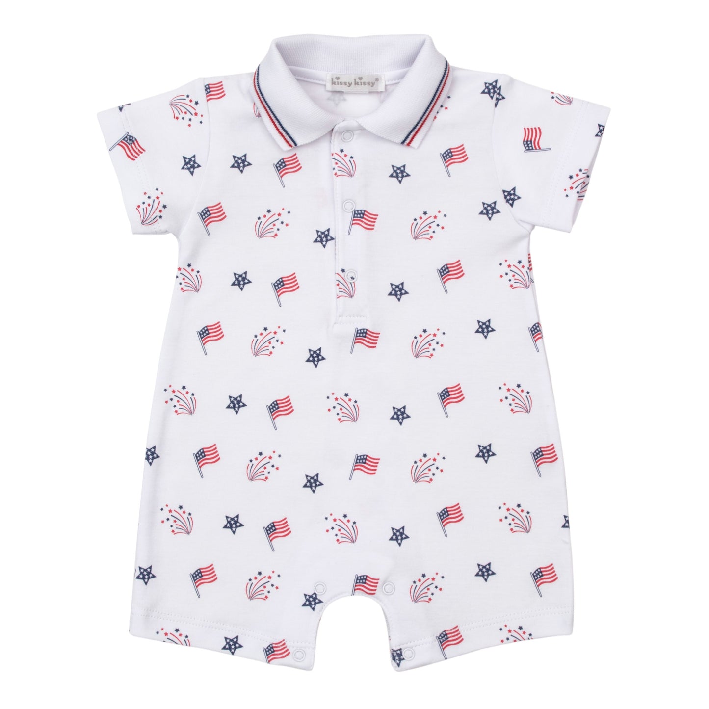 Kissy Kissy Star-Spangled Freedom Romper