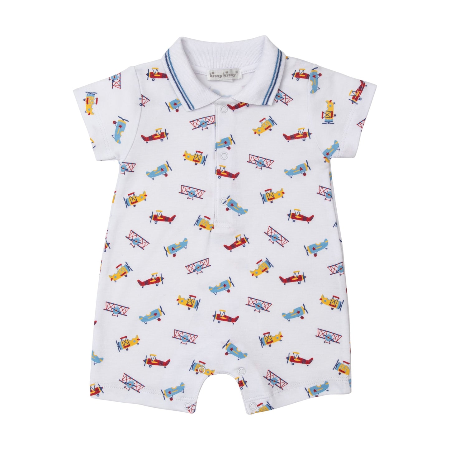 Kissy Kissy Let's Fly Away Collar Romper