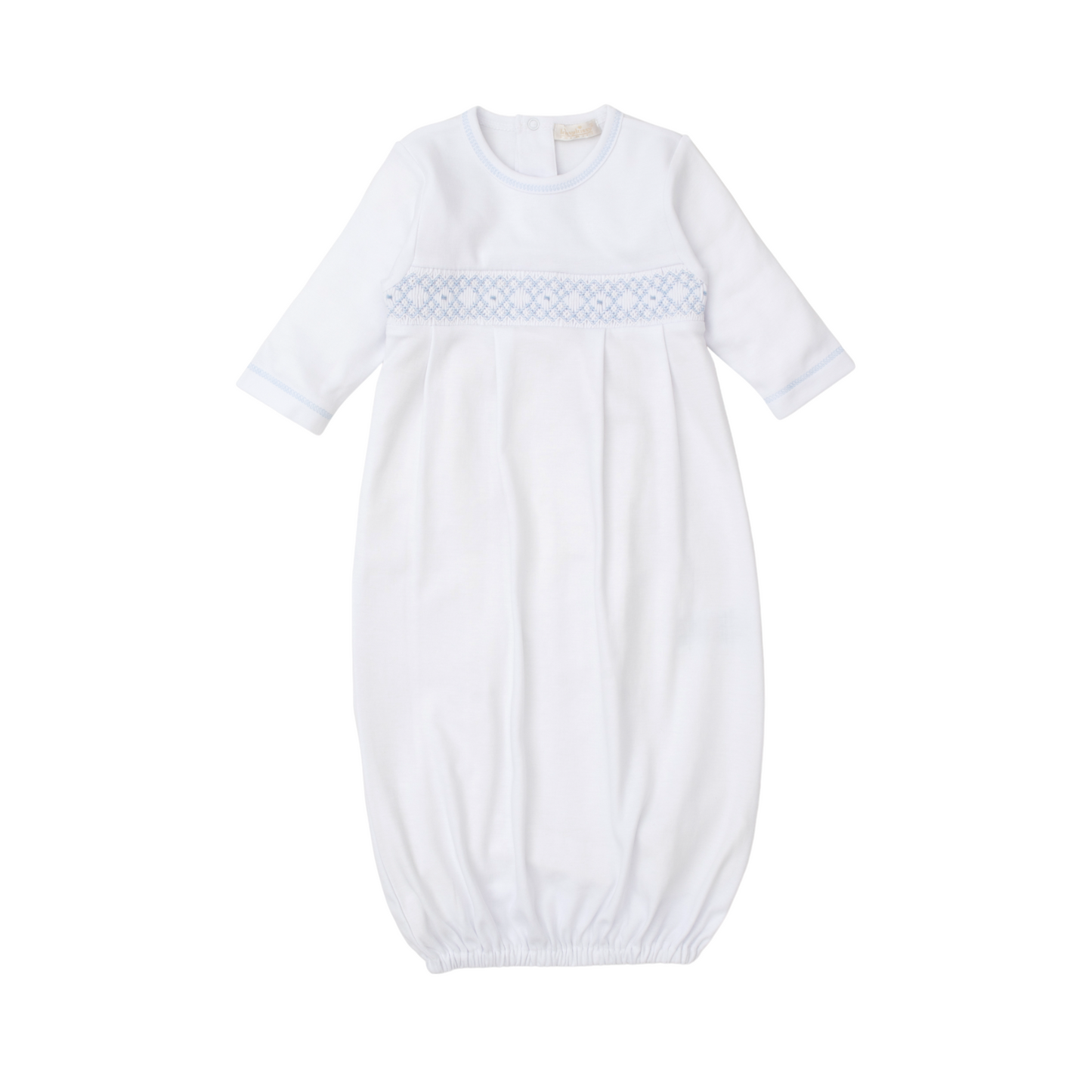 Kissy Kissy Hand Smocked Sack Gown