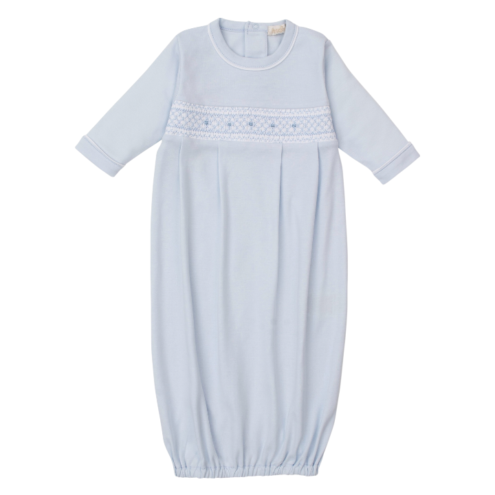 Kissy Kissy CLB Fall 25 Hand Smocked Sack Gown