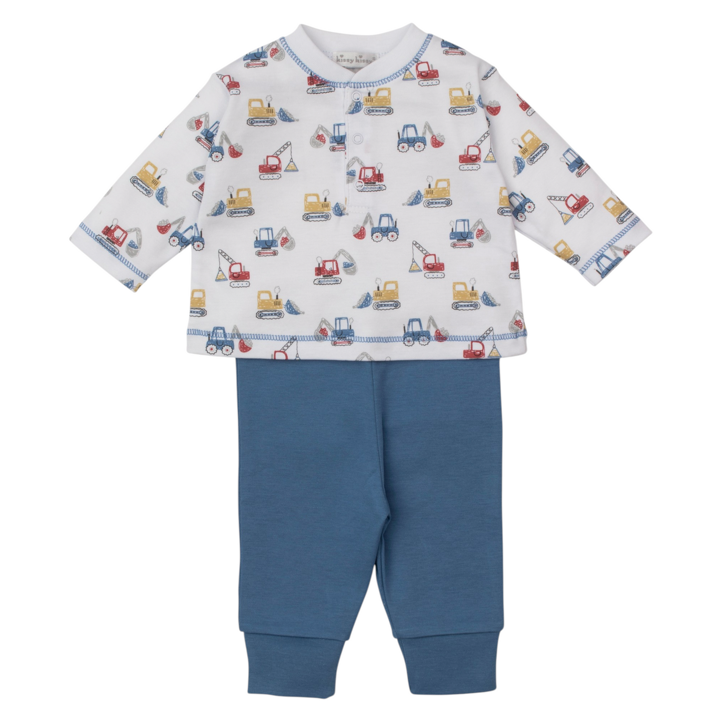 Kissy Kissy Construction Diggers Pant Set