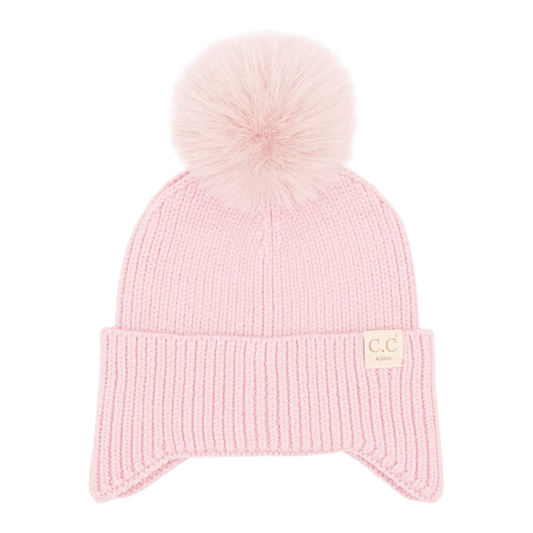 Truly Contagious Toasty and Warm Ear Flap Kids Beanie