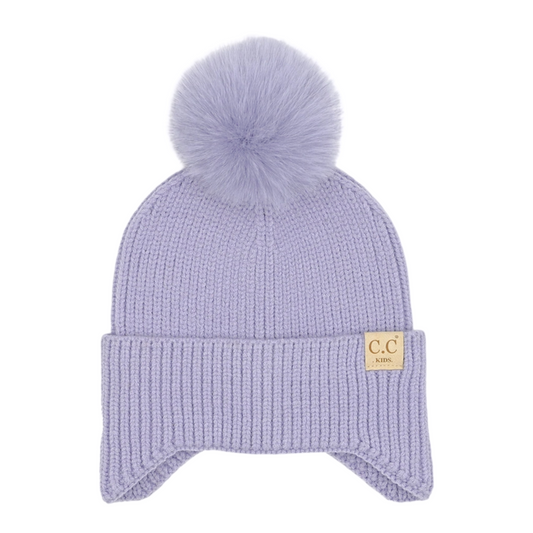 Truly Contagious Toasty and Warm Ear Flap Kids Beanie