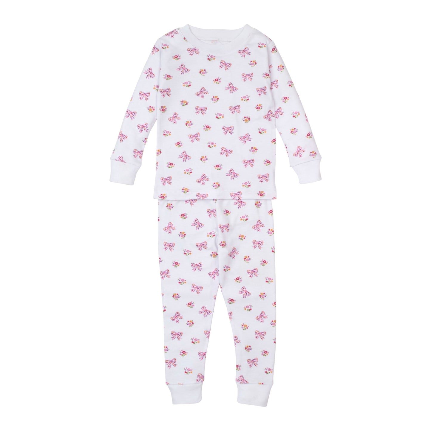 Kissy Kissy Blossoming Bows Smocked Lounge Set