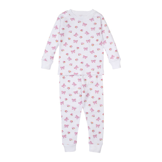 Kissy Kissy Blossoming Bows Smocked Lounge Set