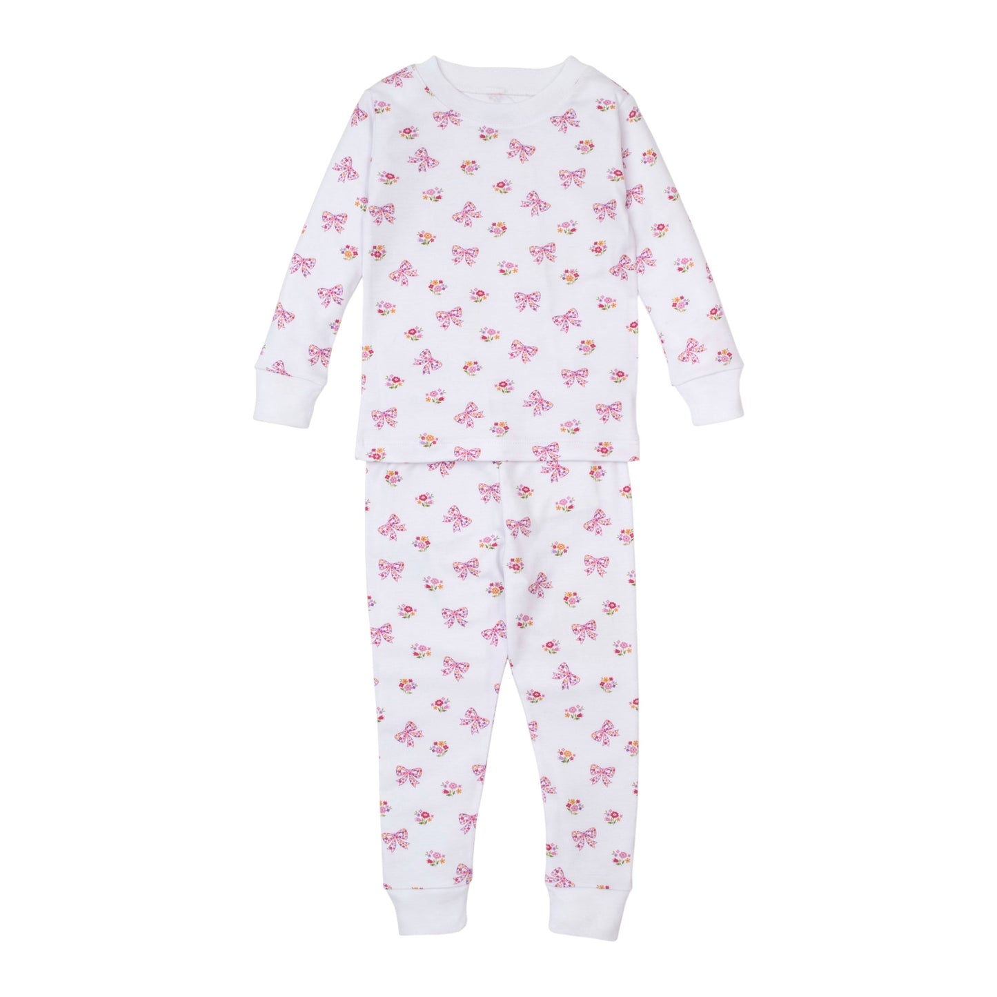 Kissy Kissy Blossoming Bows Smocked Lounge Set