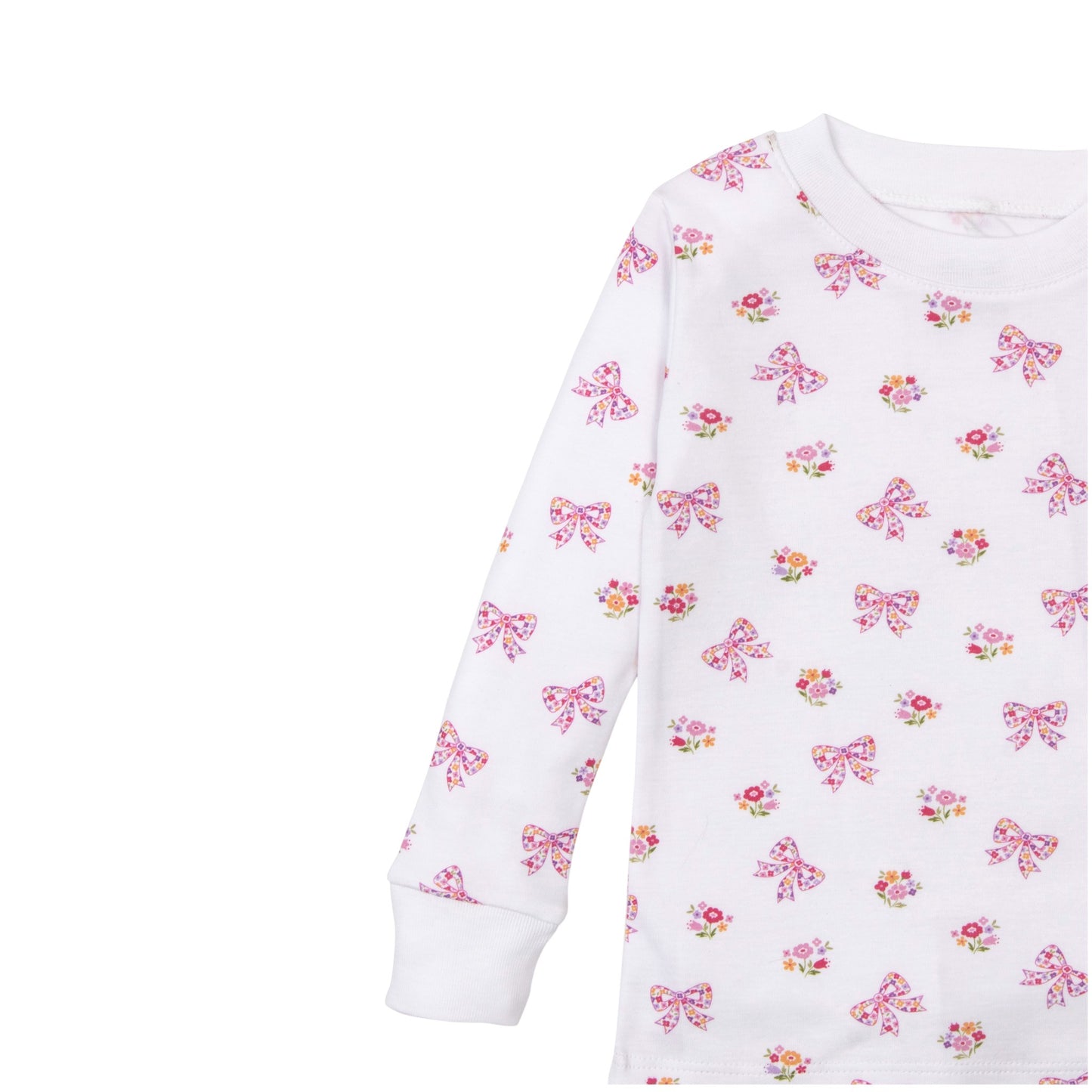 Kissy Kissy Blossoming Bows Smocked Lounge Set