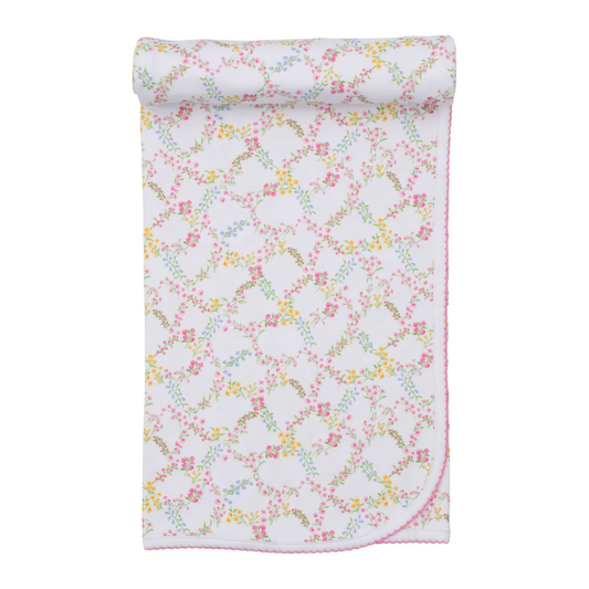 Kissy Kissy Garden Trellis Blanket