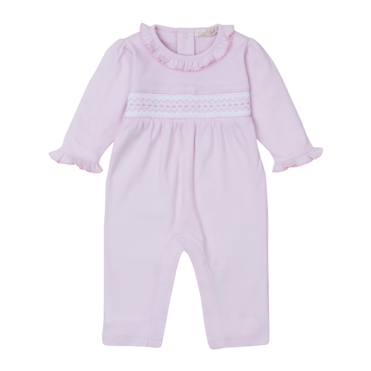 Kissy Kissy Hand Smocked CLB Romper