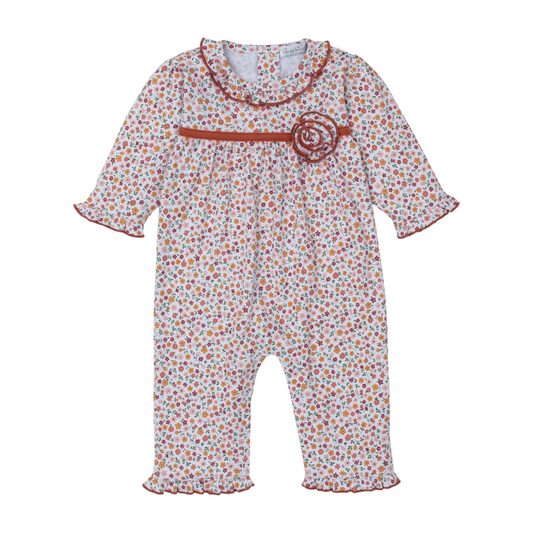 Kissy Kissy Autumn Blossoms Romper