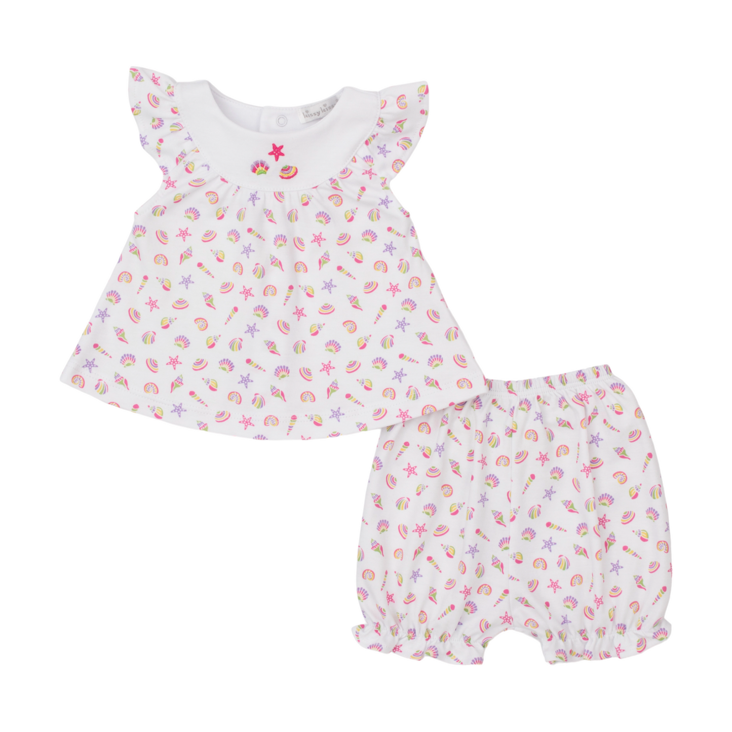 Kissy Kissy Sea Shell Magic Sunsuit Set