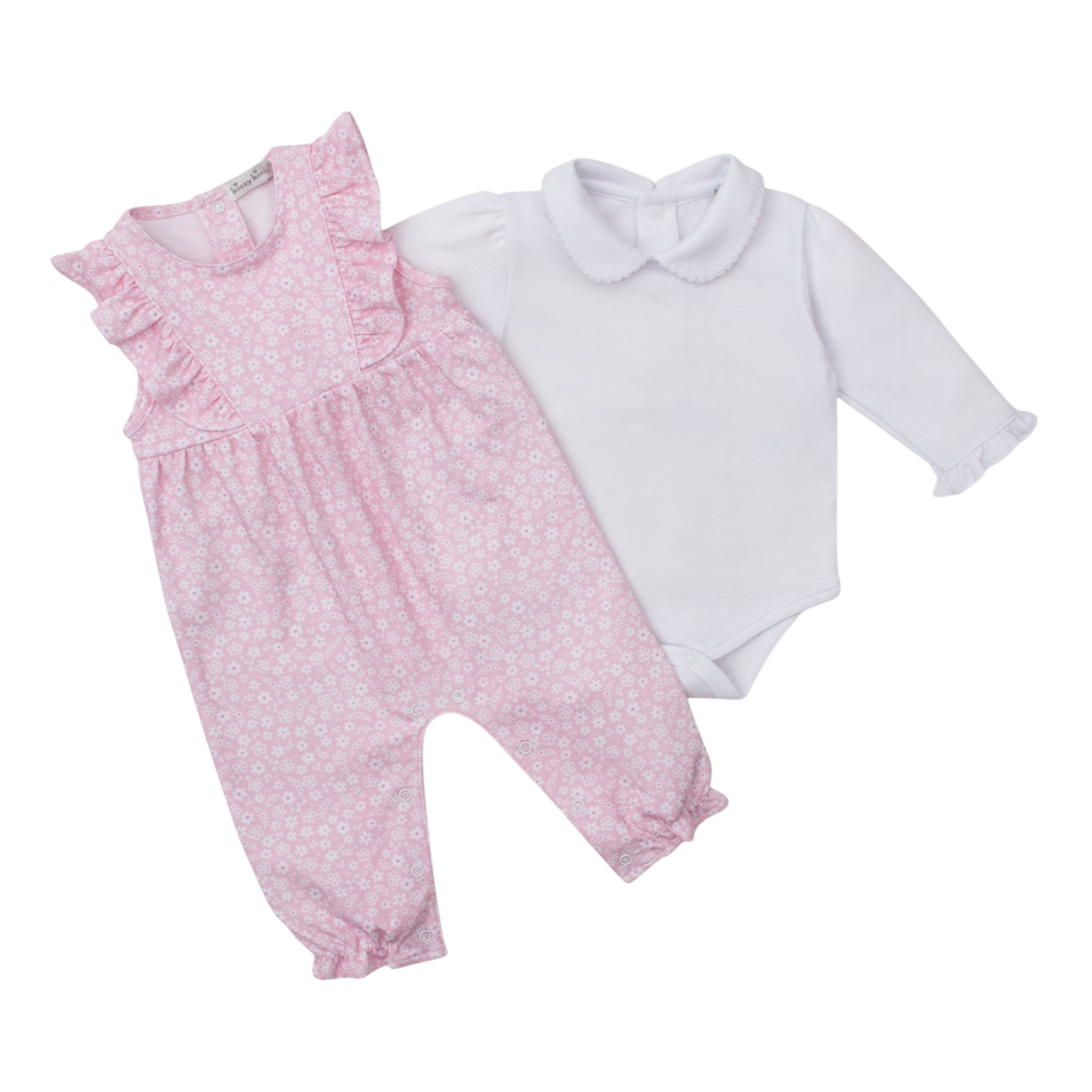 Kissy Kissy Fall in Bloom Overall Set