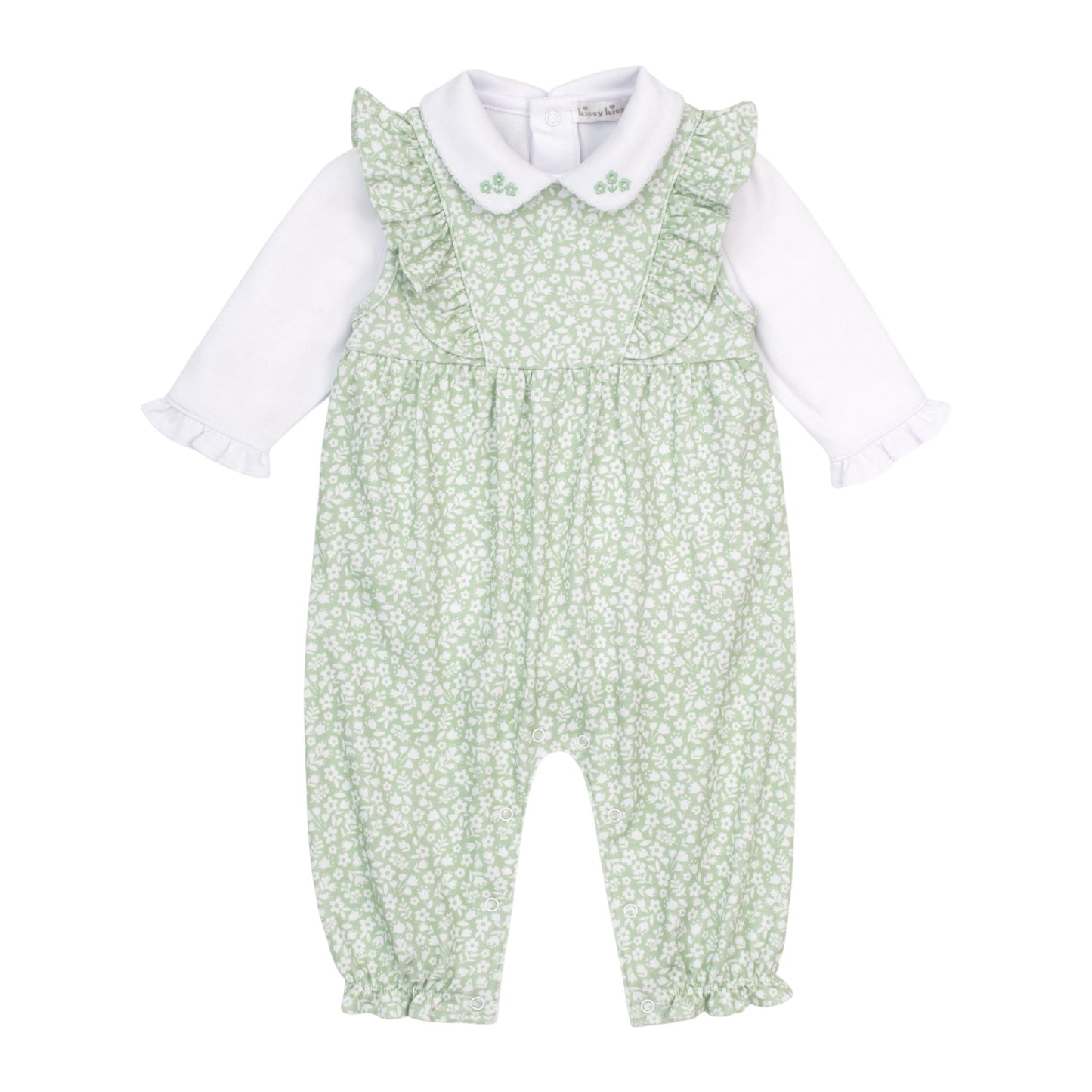 Kissy Kissy Autumn Meadows Overall Set