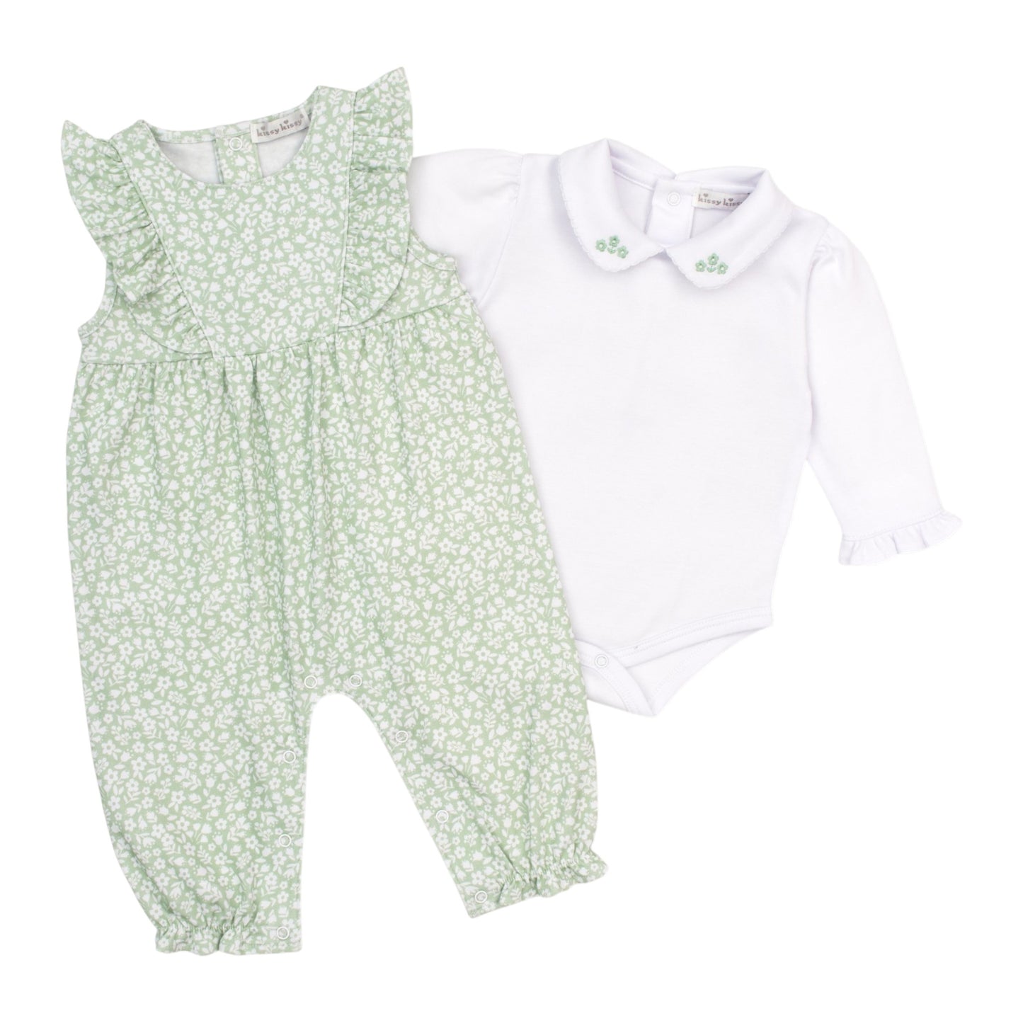 Kissy Kissy Autumn Meadows Overall Set