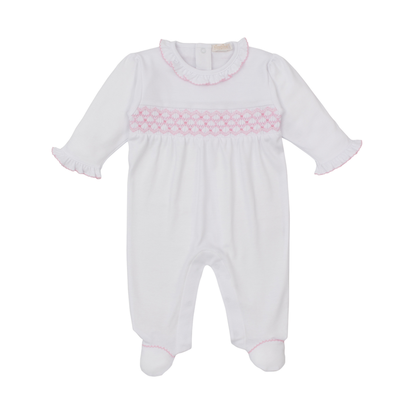 Kissy Kissy CLB Summer 25 Hand Smocked Footie