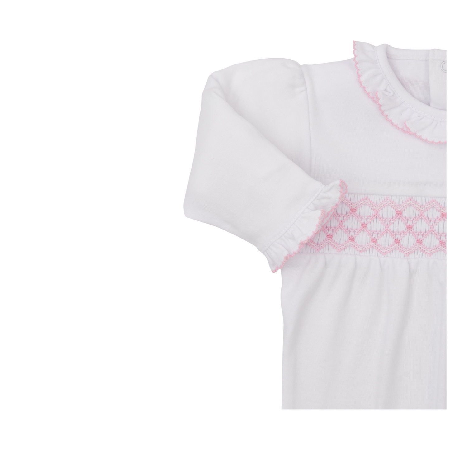 Kissy Kissy CLB Summer 25 Hand Smocked Footie