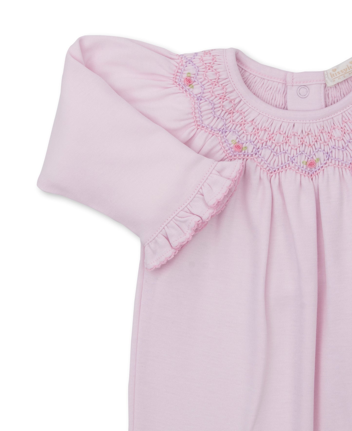 Kissy Kissy CLB Summer Bishop 25 Hand Smocked Footie