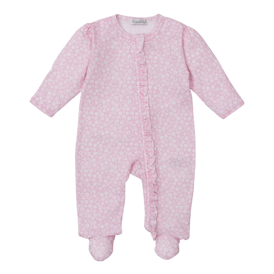 Kissy Kissy Fall in Bloom Zip Footie
