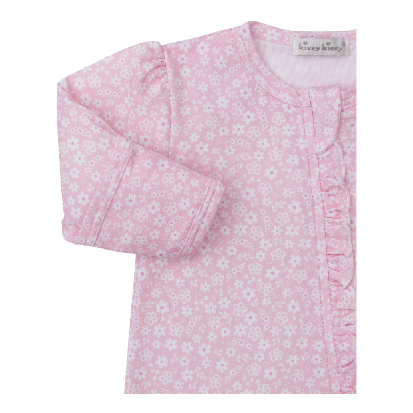 Kissy Kissy Fall in Bloom Zip Footie
