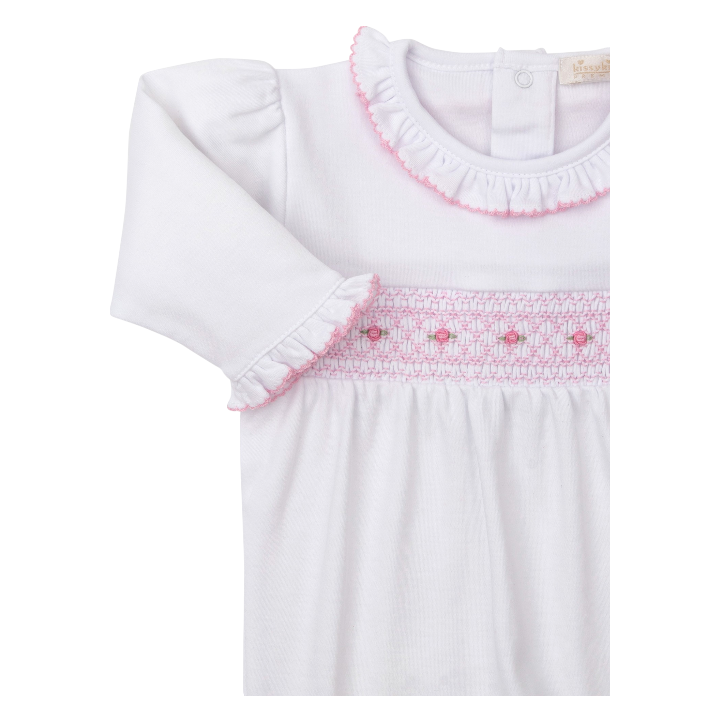 Kissy Kissy CLB Fall 25 Hand Smocked Footie