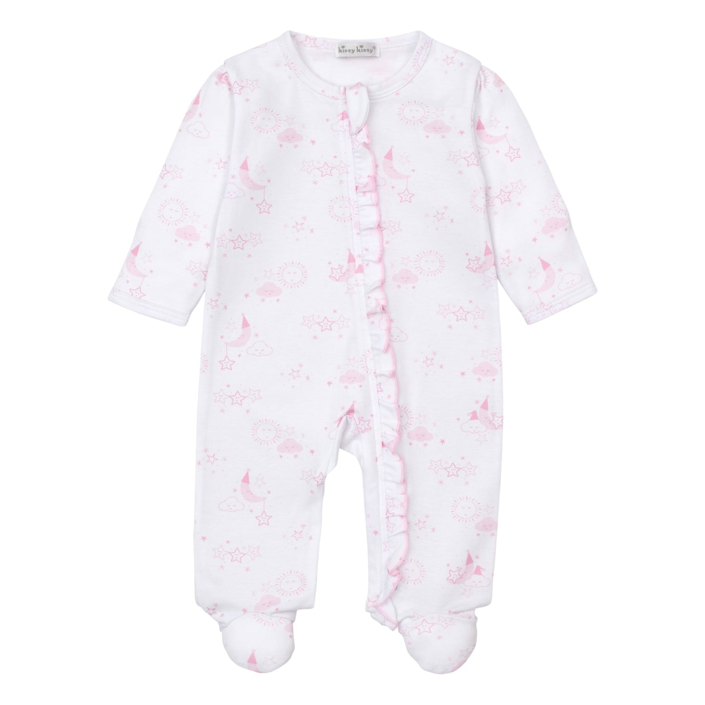 Kissy Kissy Nightfall Zip Footie