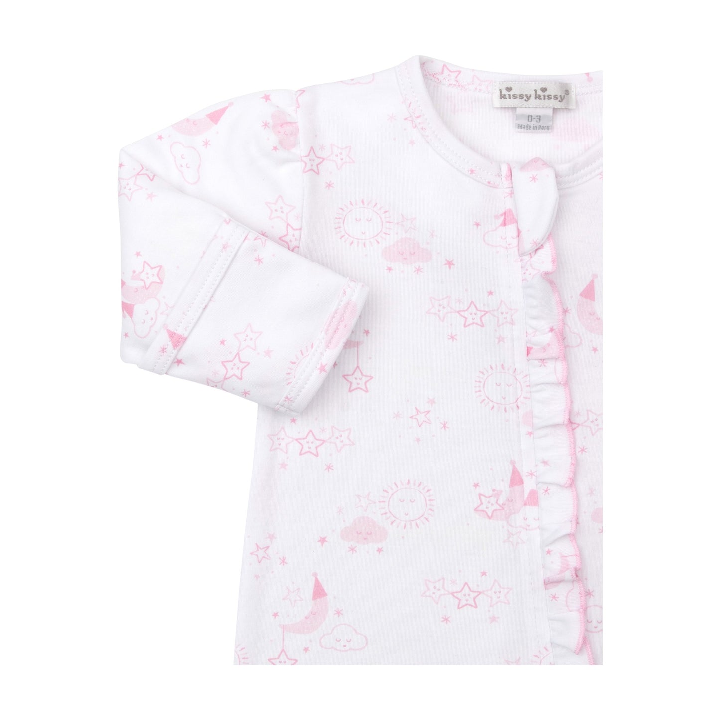 Kissy Kissy Nightfall Zip Footie